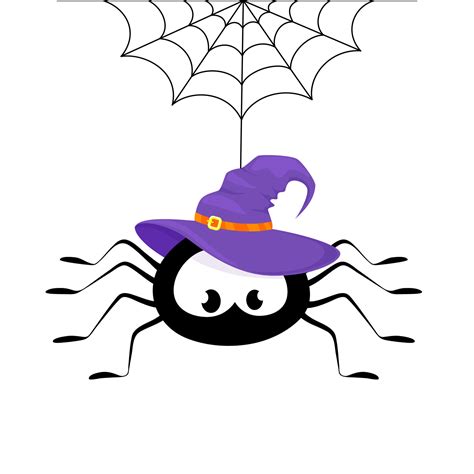 Spider witch hat
